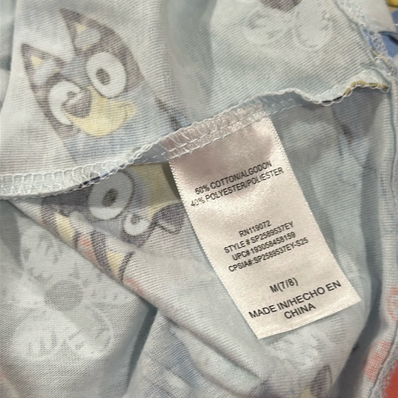 Bluey Girls Dress with Short Sleeves Size M (7-8) - Picture 10 of 10